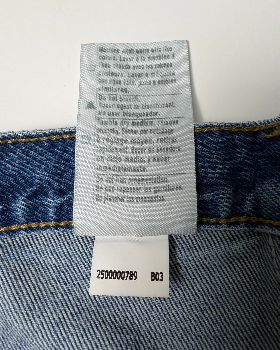 10s Carhartt Double Knee Work Denim 상품이미지4