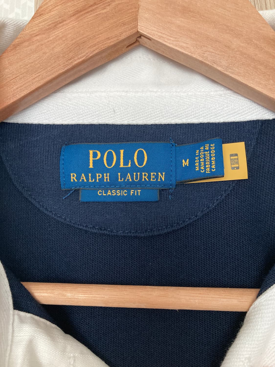 폴로 랄프로렌 네이비 럭비티 M 상품이미지4