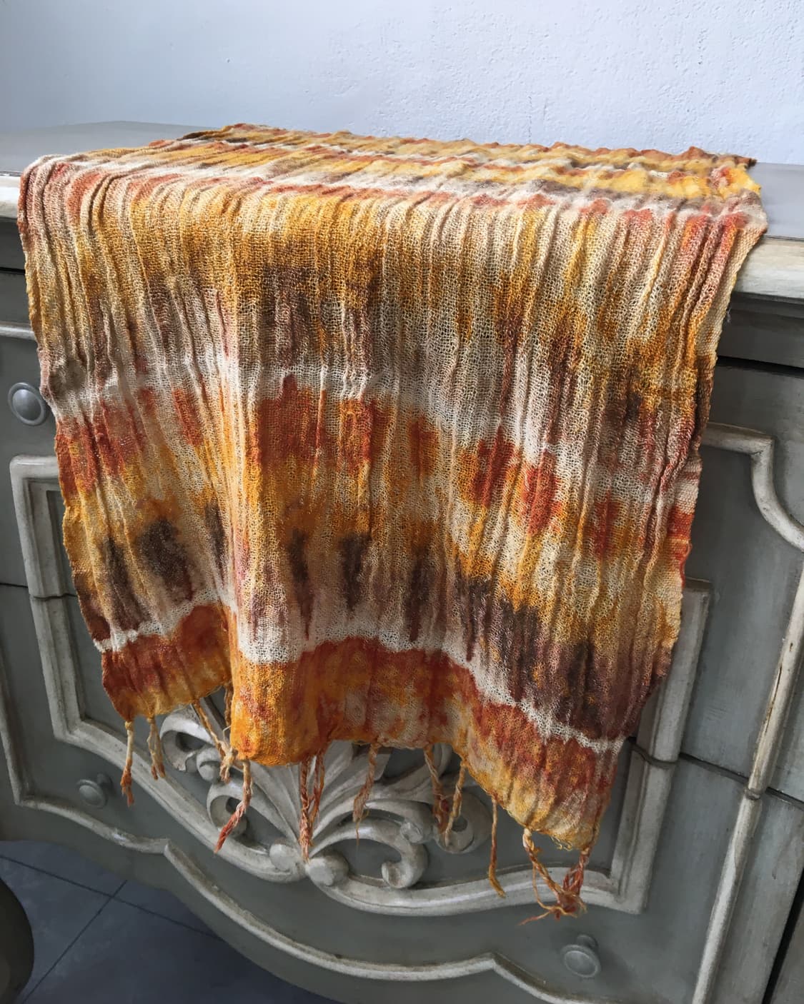 dyed shirring scarf 상품이미지9