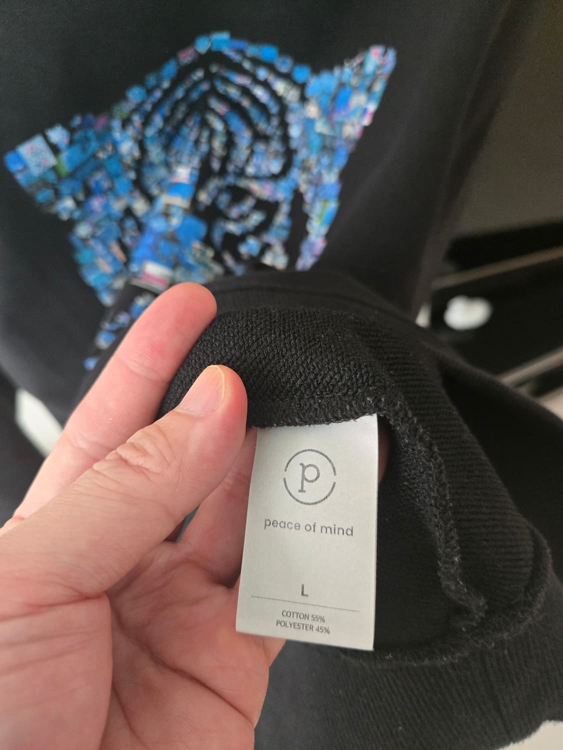 피스오브마인드 남성  맨투맨 L 상품이미지3