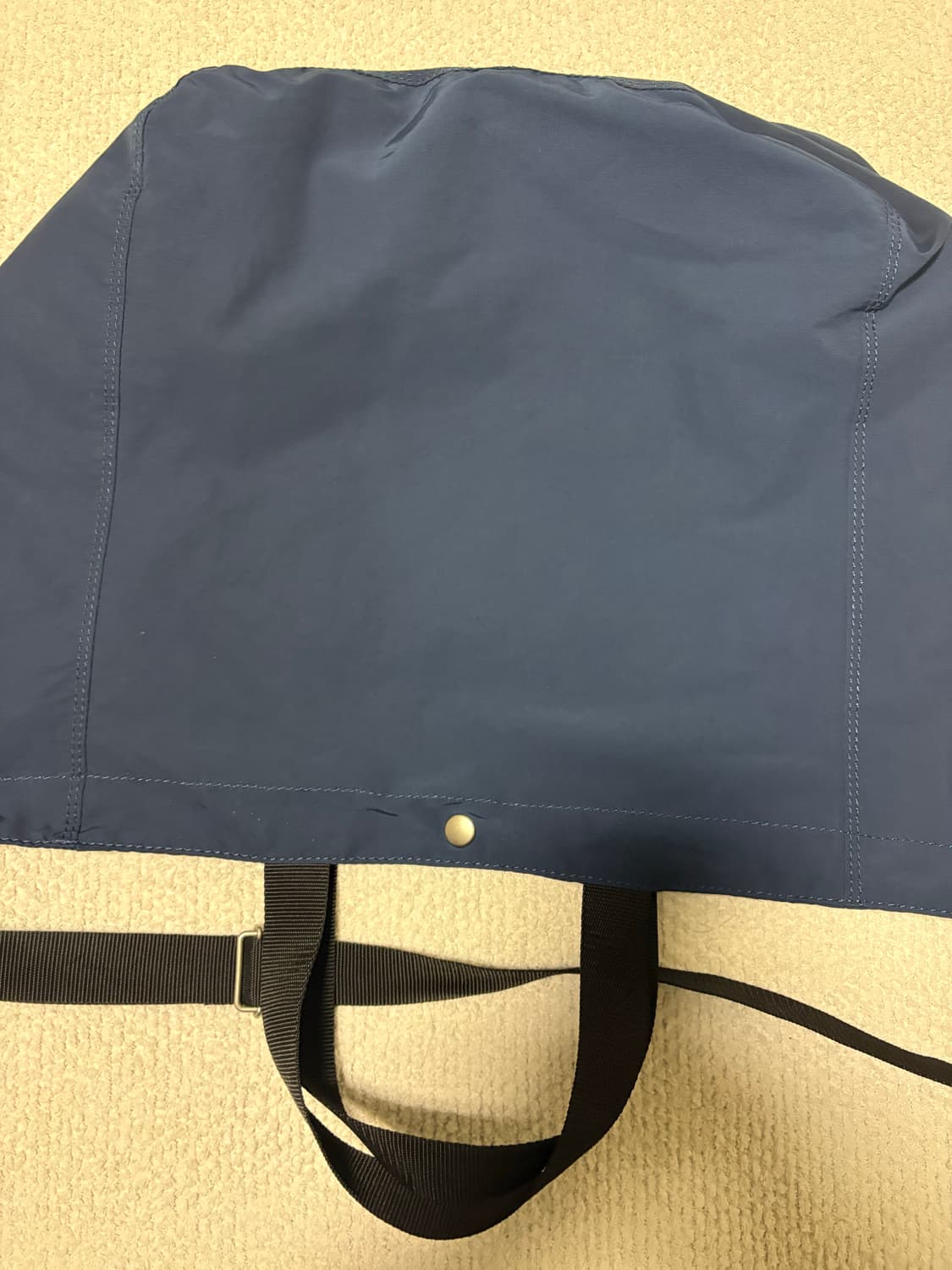 꼼데가르송 옴므 코튼 나일론 그로스 그레인 토트백 숄더백 가방 상품이미지4