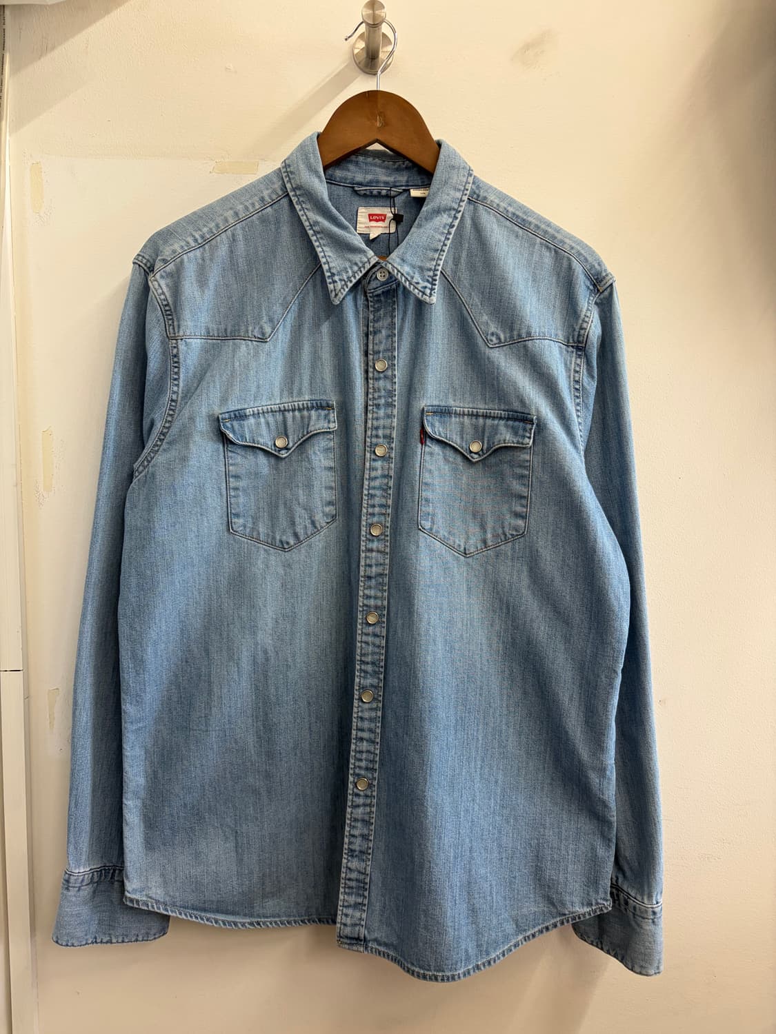 N64. 리바이스 데님셔츠 청셔츠 상품이미지1