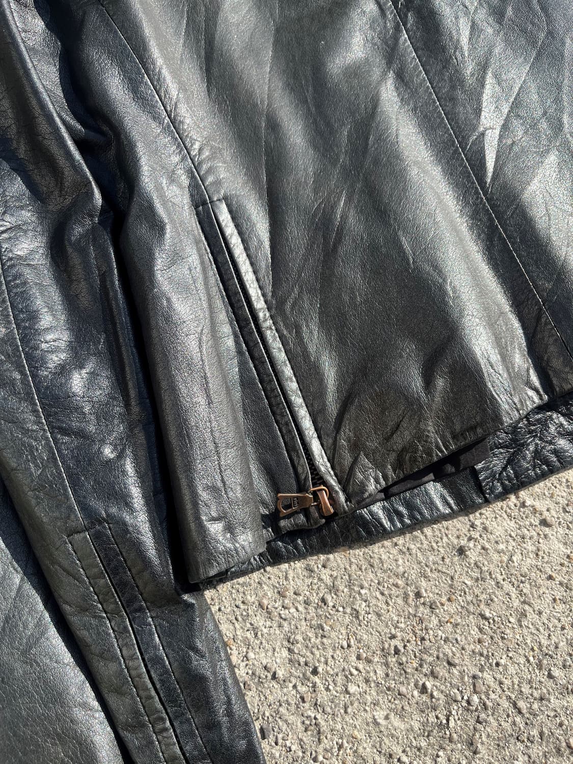 Theory 크롭 가죽 자켓  상품이미지7