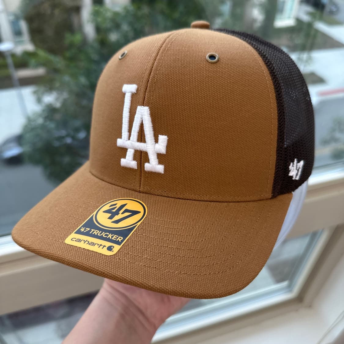 칼하트 x47 LA 다저스 MLB 트러커 메쉬캡    상품이미지1