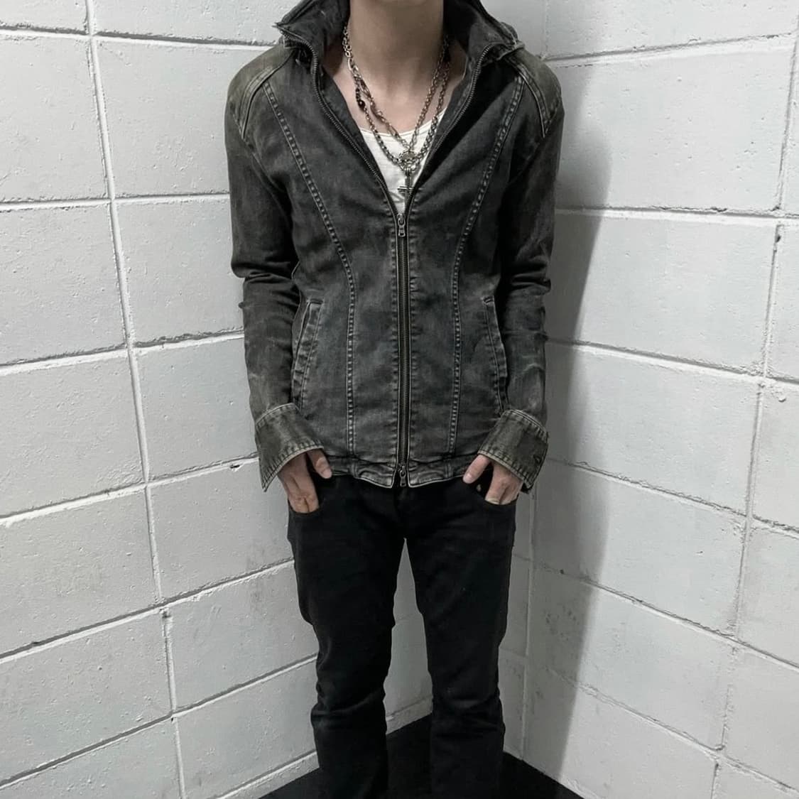 Tornado mart mud waxed denim jacket 상품이미지8