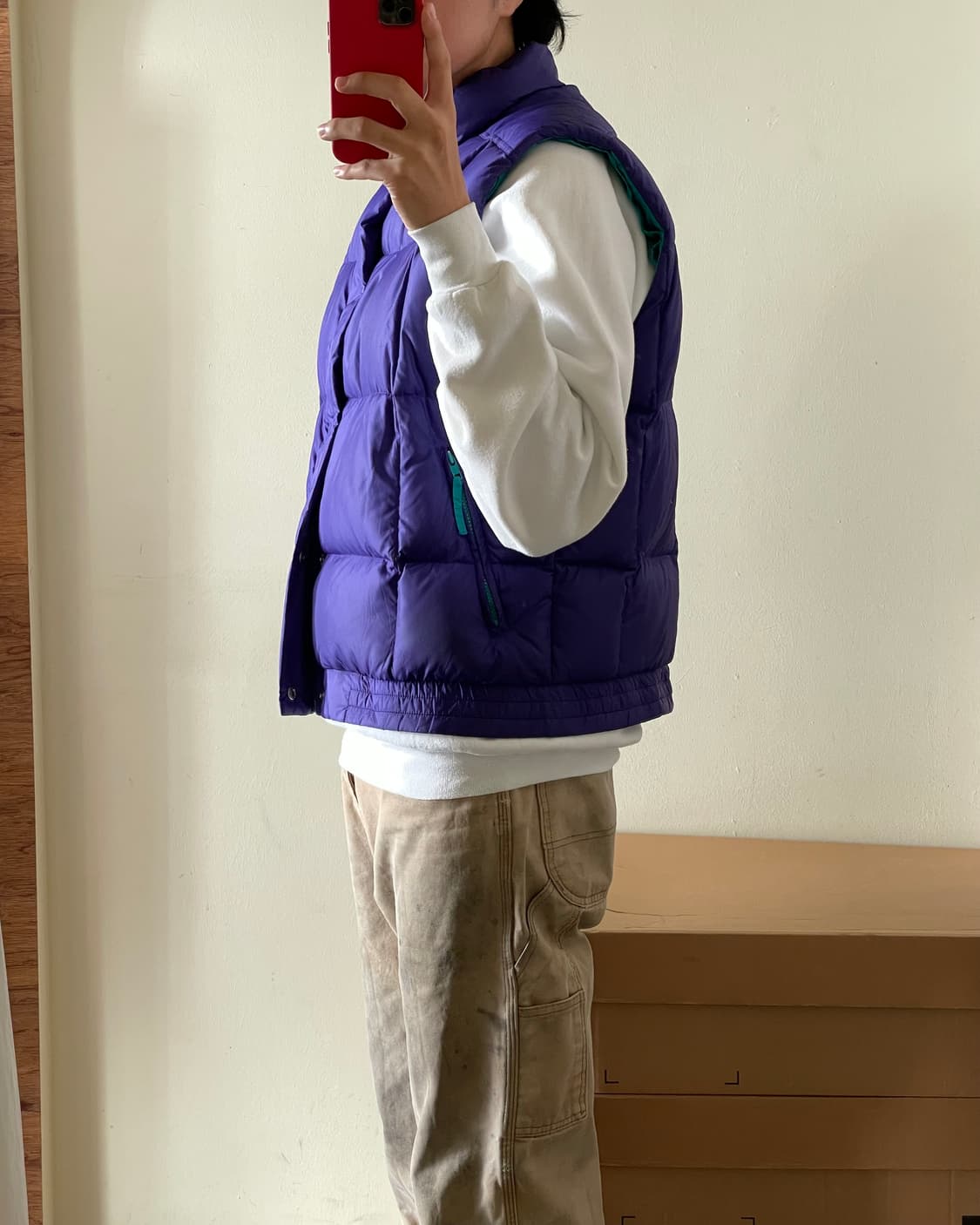 90‘s LL Bean Goose down vest 엘엘빈 푸퍼 베스트 상품이미지10