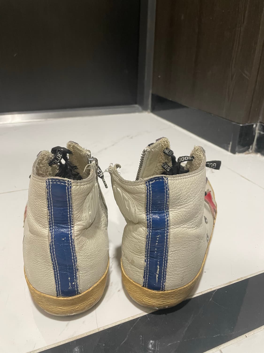 골든구스 빈티지 프란시 하이탑 (스케이트보드화) 상품이미지2