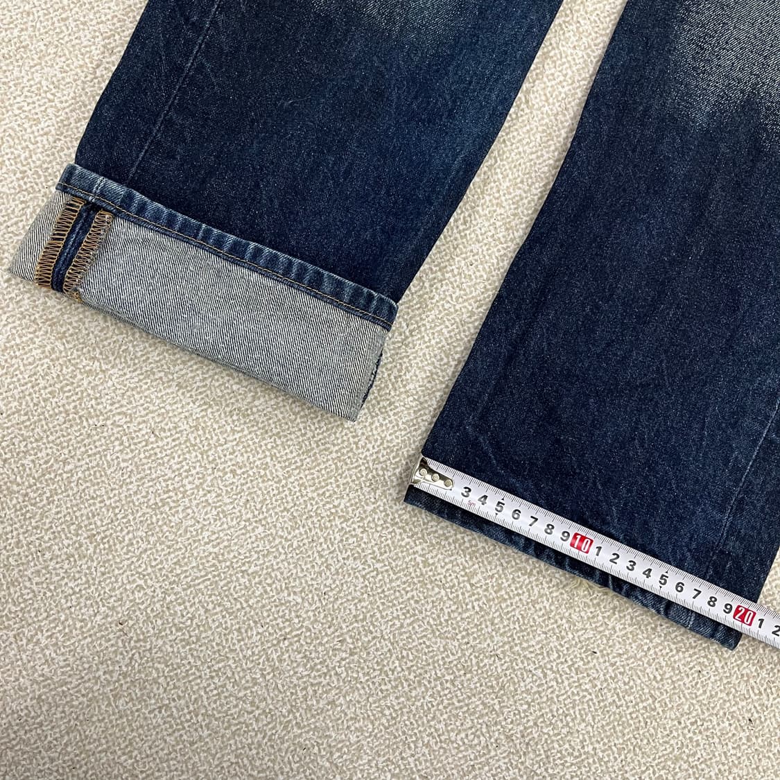 [32] 리바이스 501 오리지널핏 데님 청바지 0108M1 상품이미지9