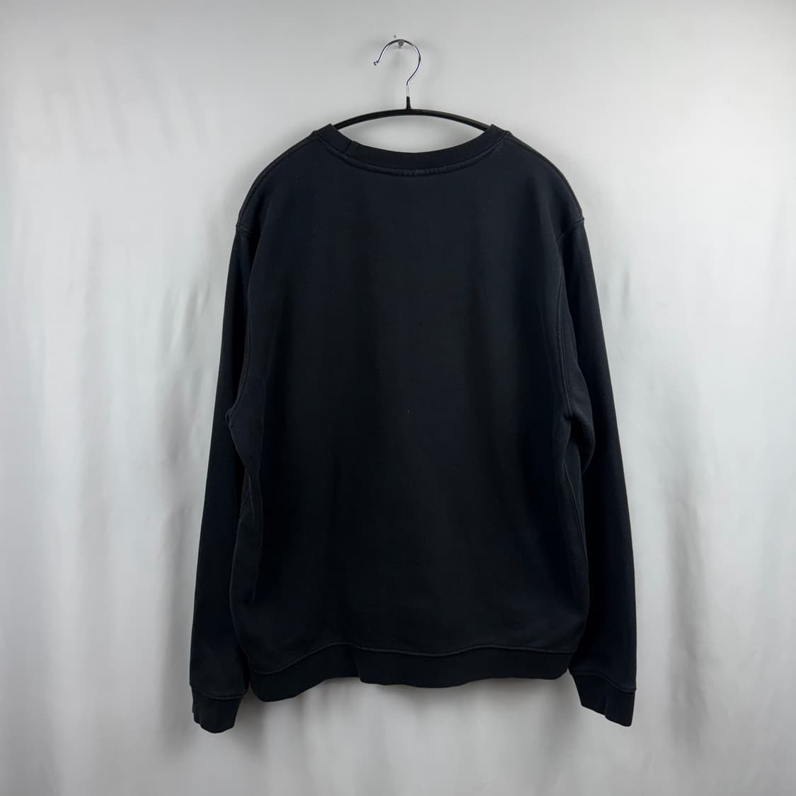 (S) 타미진스 우먼스 스몰 패치로고 기모 후드집업 블랙 상품이미지2