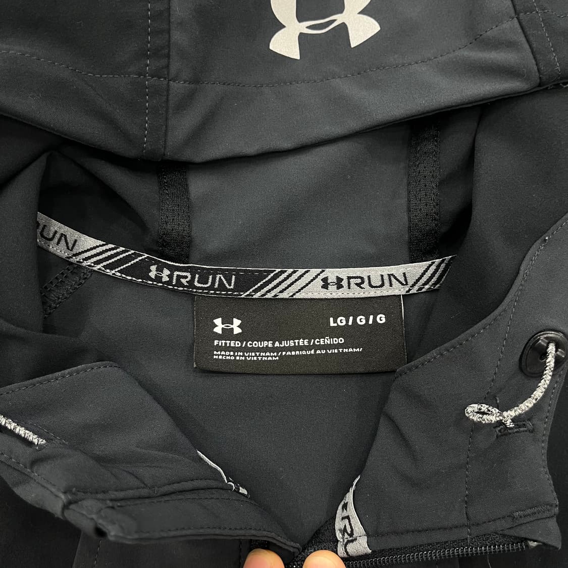 L 언더아머 후드 바람막이 상품이미지3