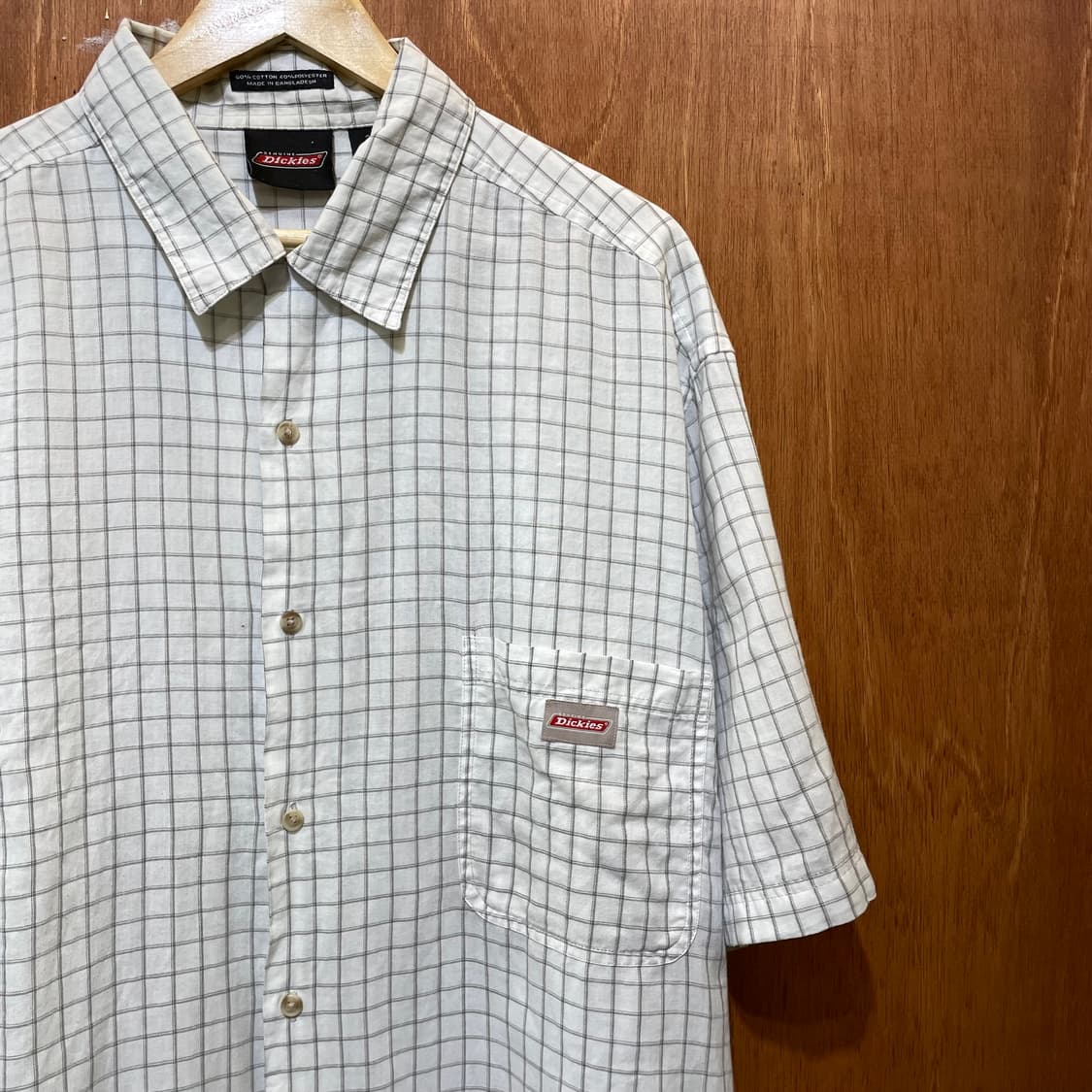 (2XL) Dickies 디키즈 체크 반팔 셔츠 상품이미지4