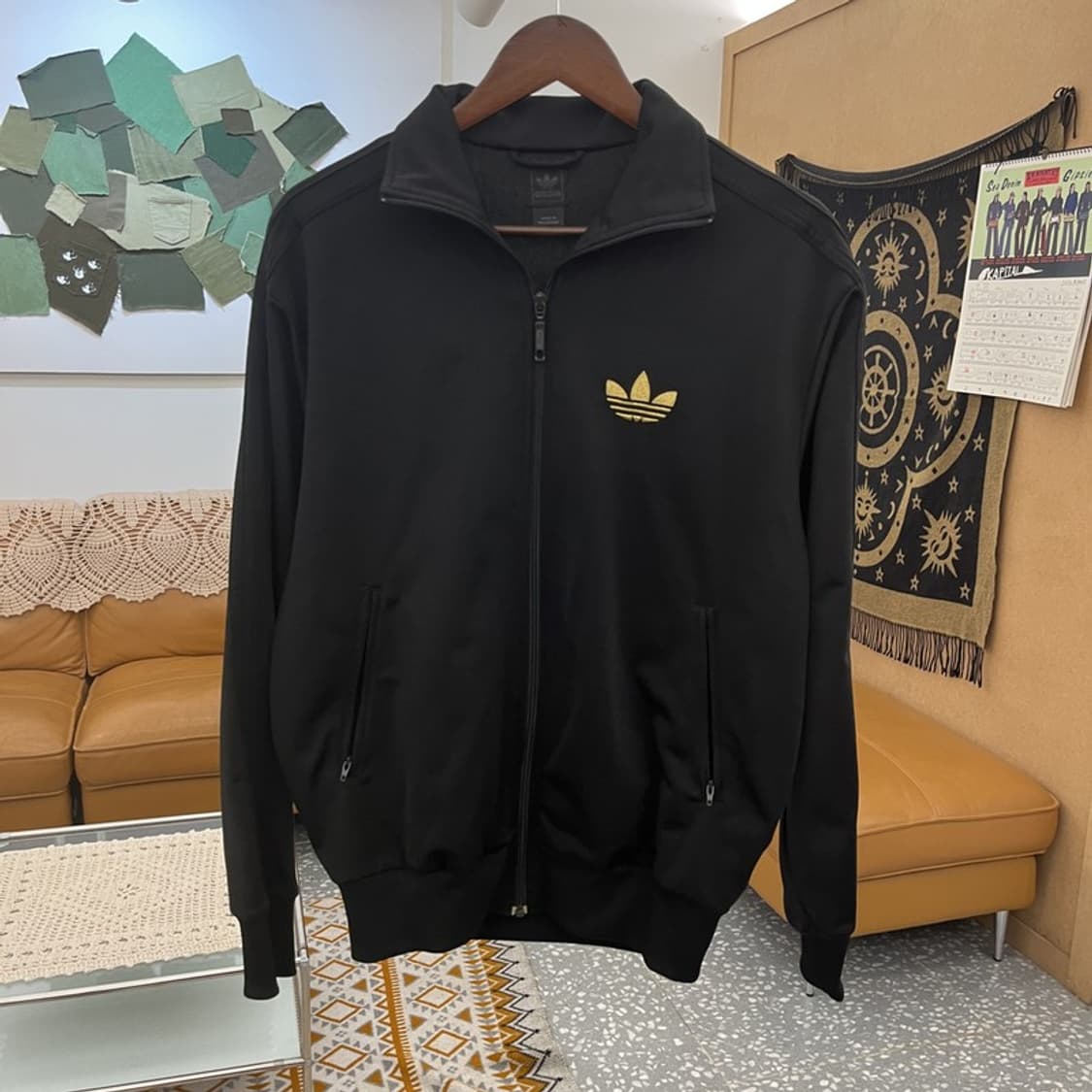 아디다스 올드스쿨 파이어버드 오리지널 검골 져지 집업 95 C11074 상품이미지3