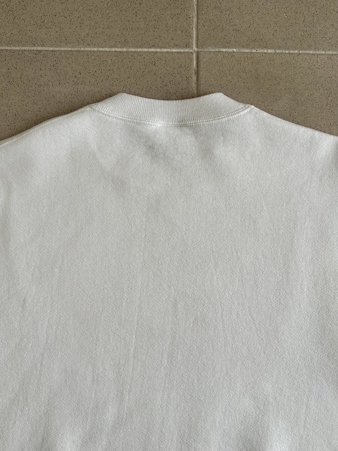 90s 빈티지 러셀 스웻셔츠 화이트 XL USA 상품이미지9