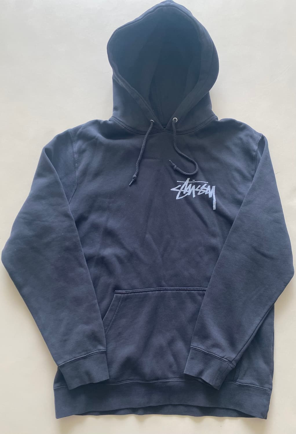 스투시 스톡 피그먼트다이 후드 상품이미지1