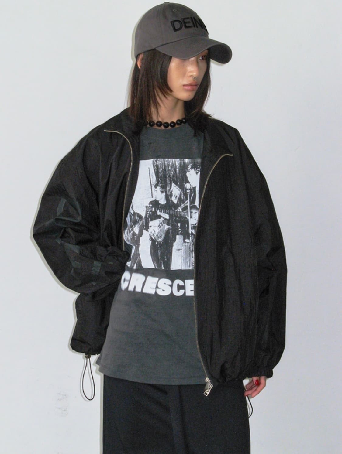 DEINET LOGO CAP IN CHARCOAL 상품이미지3