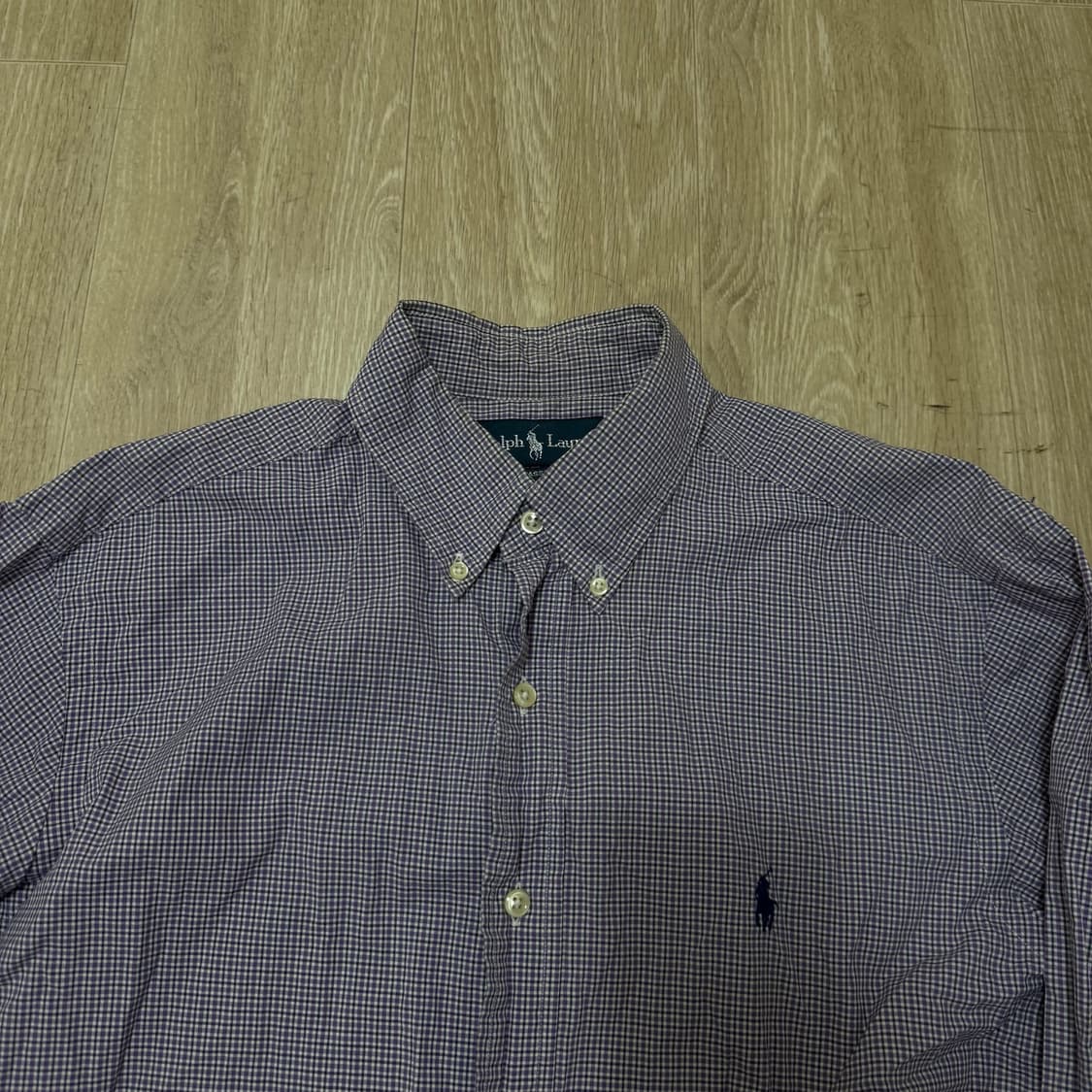 폴로 랄프로렌 버튼다운 체크셔츠 XL/105  상품이미지2