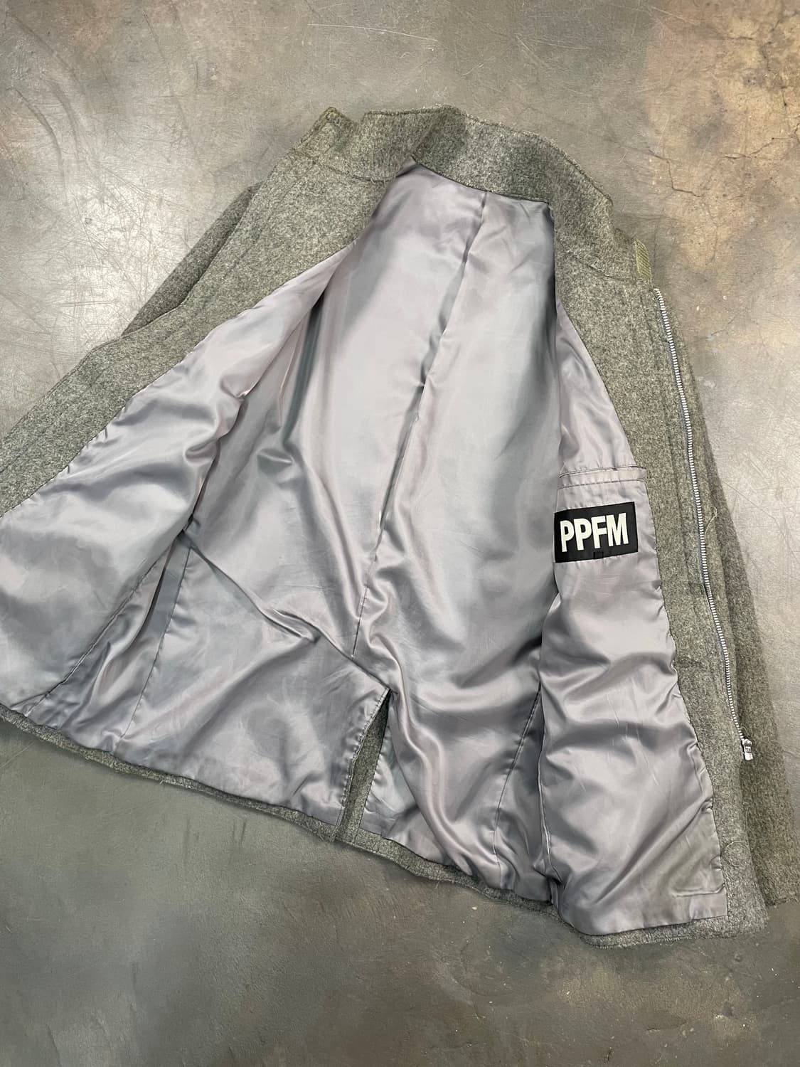 PPFM 울 하이넥 자켓 상품이미지5