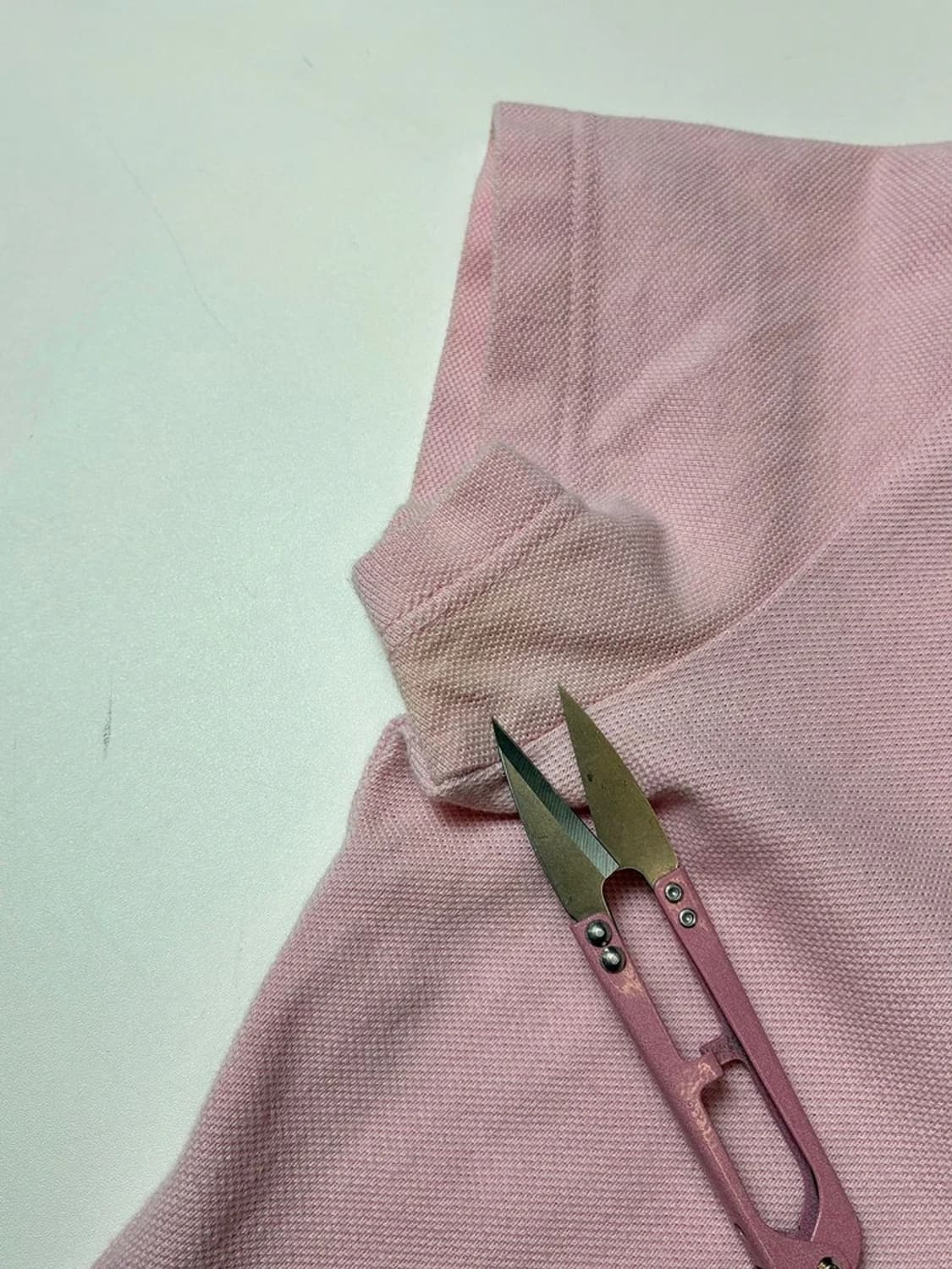 꾸레쥬 Courreges 00's 오픈 반팔 카라 티셔츠 PN8645 상품이미지5