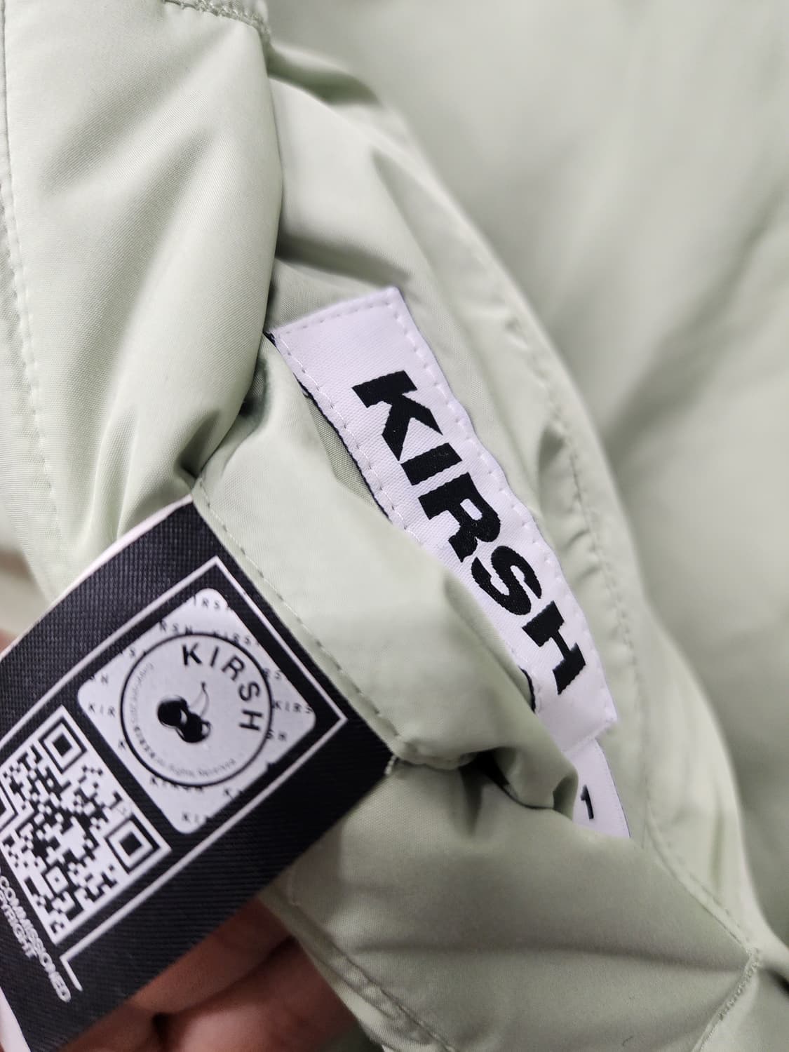 키르시 블랙 양면 숏 패딩  상품이미지5