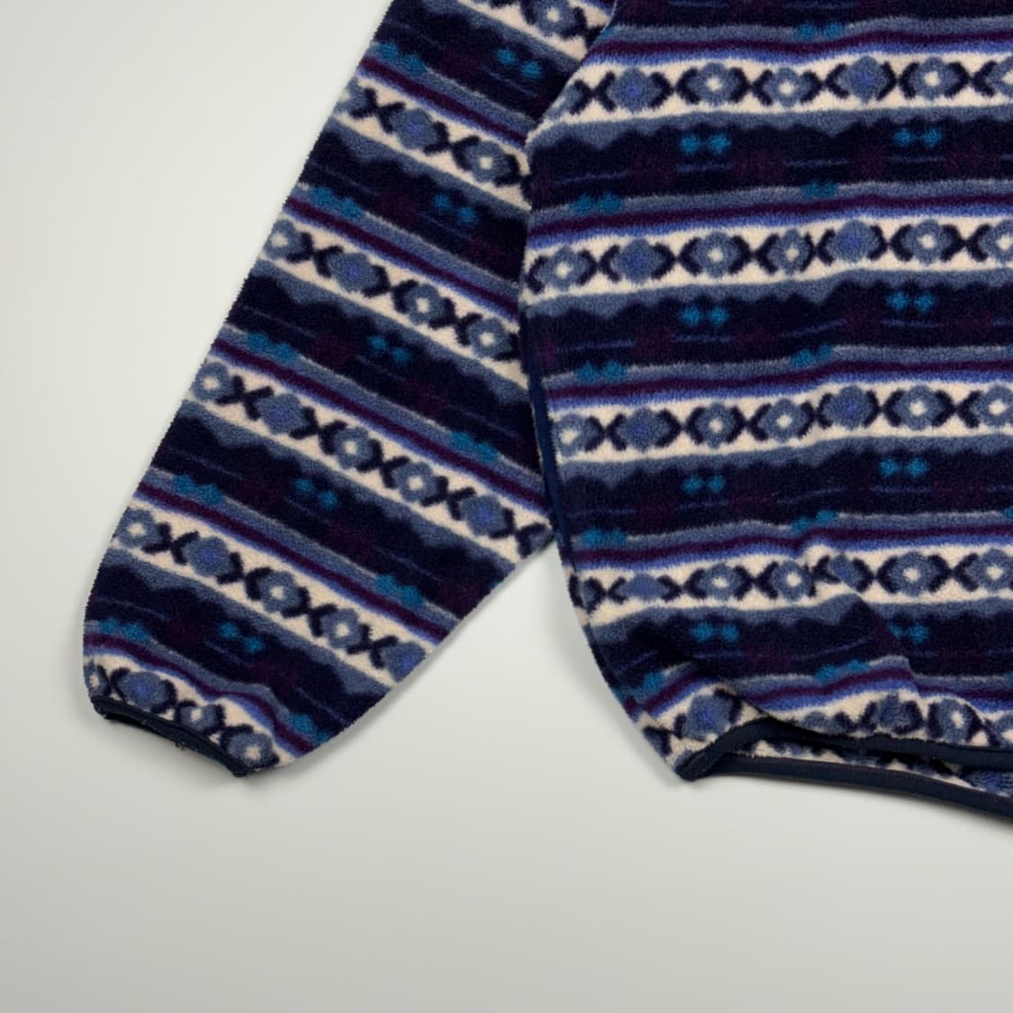 (107) 80s 엘엘빈 아즈텍 플리스 풀오버 상품이미지4