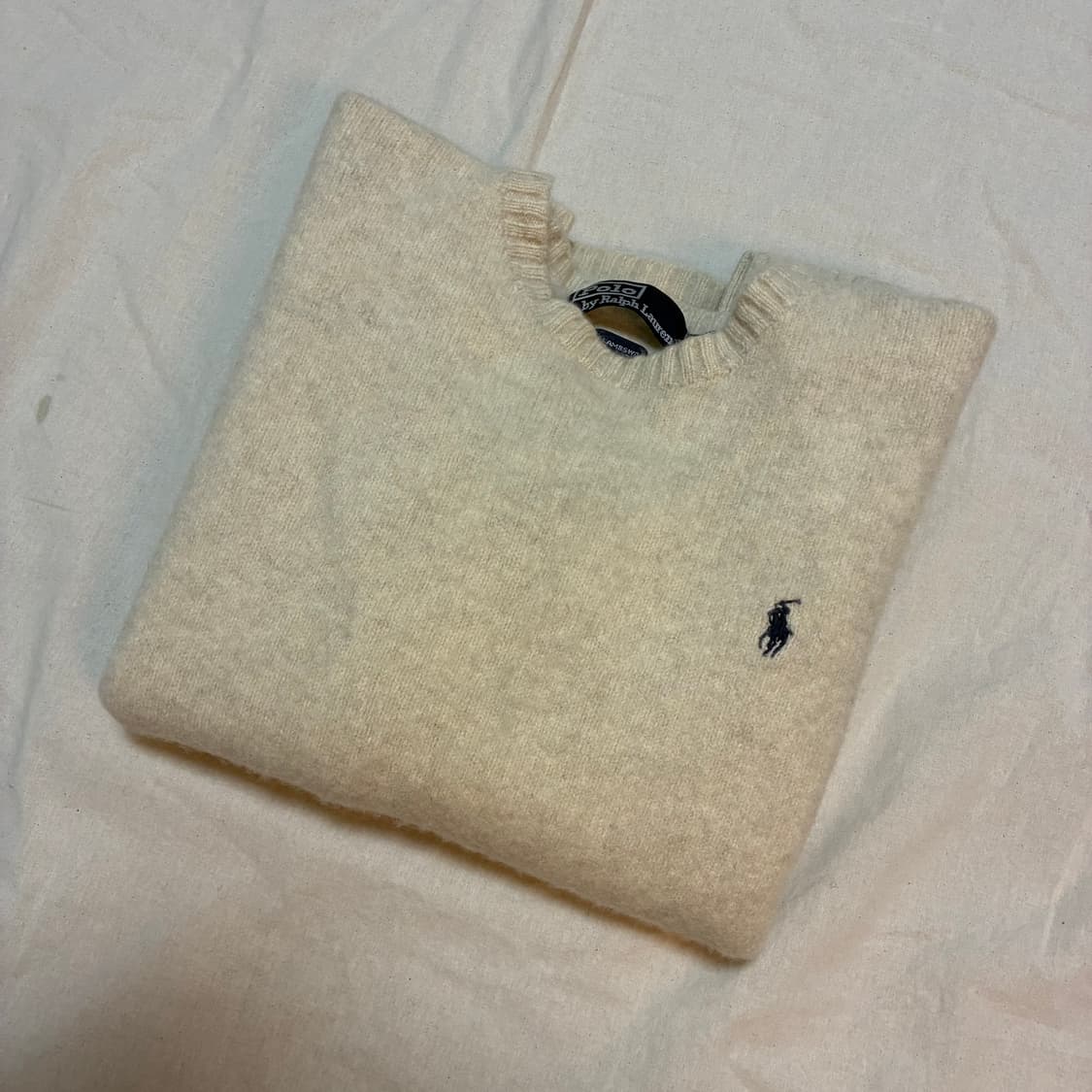 폴로 랄프로렌 아이보리 니트 100 상품이미지1