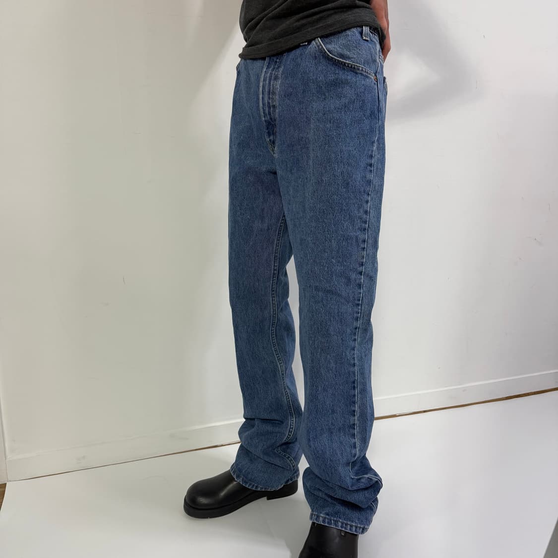 1990s 리바이스 517 오랜지탭 USA메이드 데님팬츠  상품이미지4