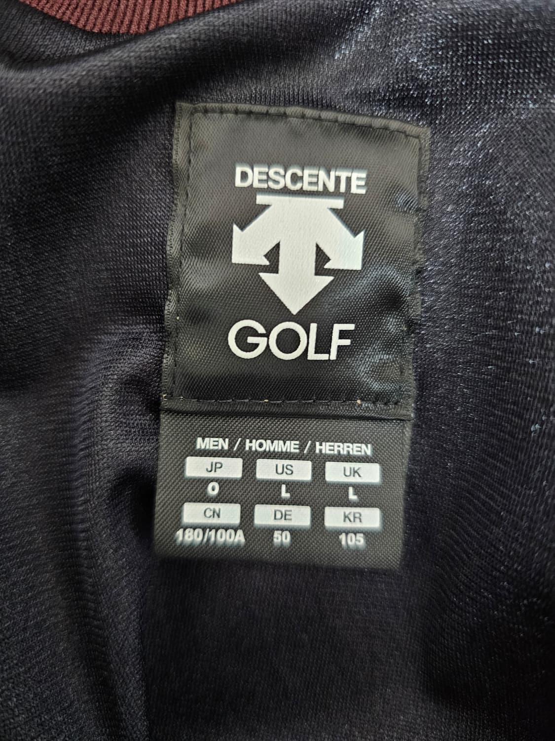 데상트 골프 하이브리드 방풍자켓 105 상품이미지3