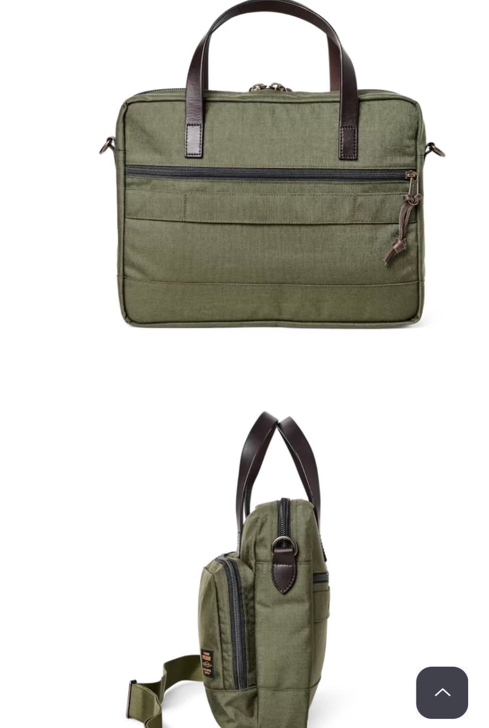 필슨 브리프케이스 남성 Otter Green 서류가방 상품이미지3