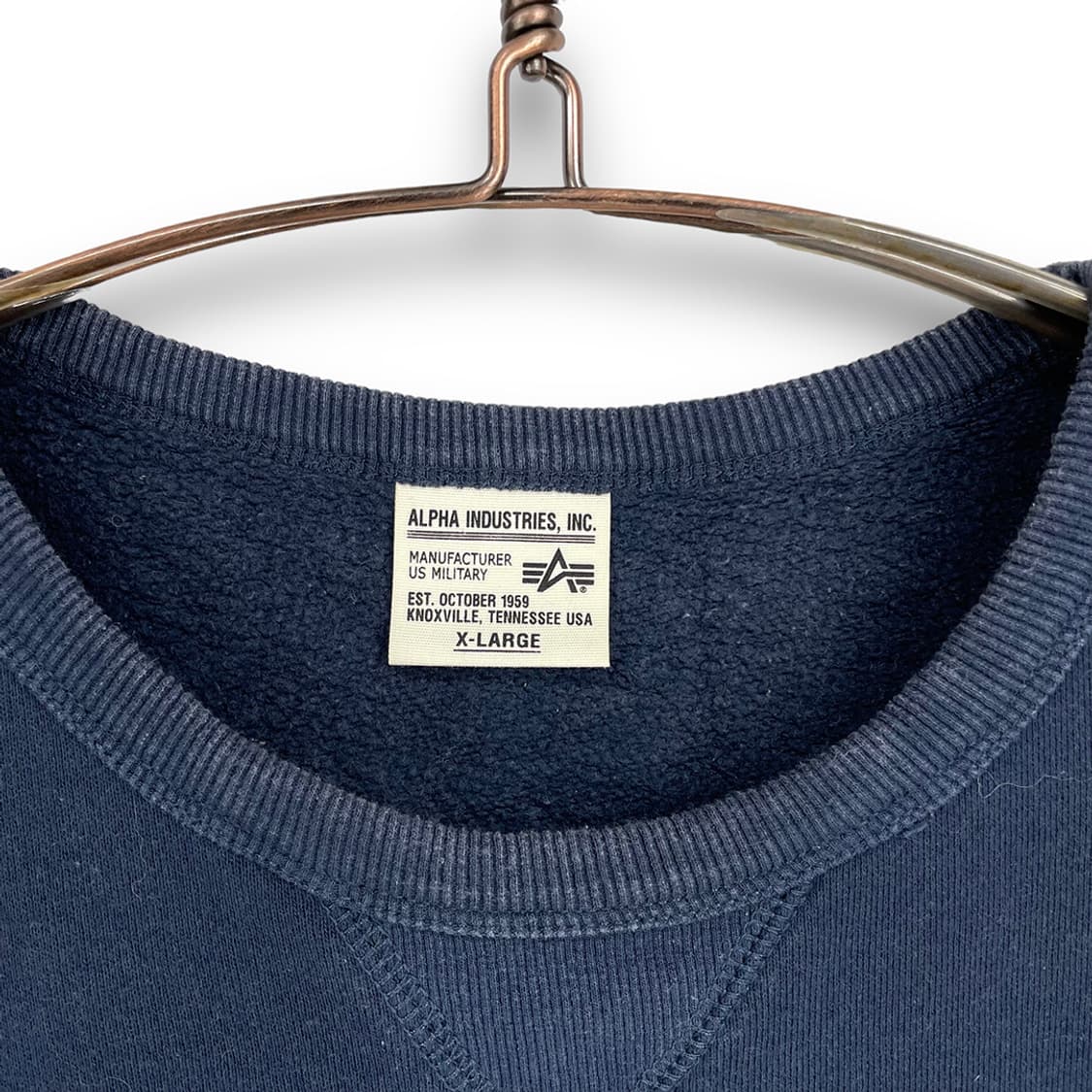 알파인더스트리 포켓 패치로고 맨투맨 상품이미지5