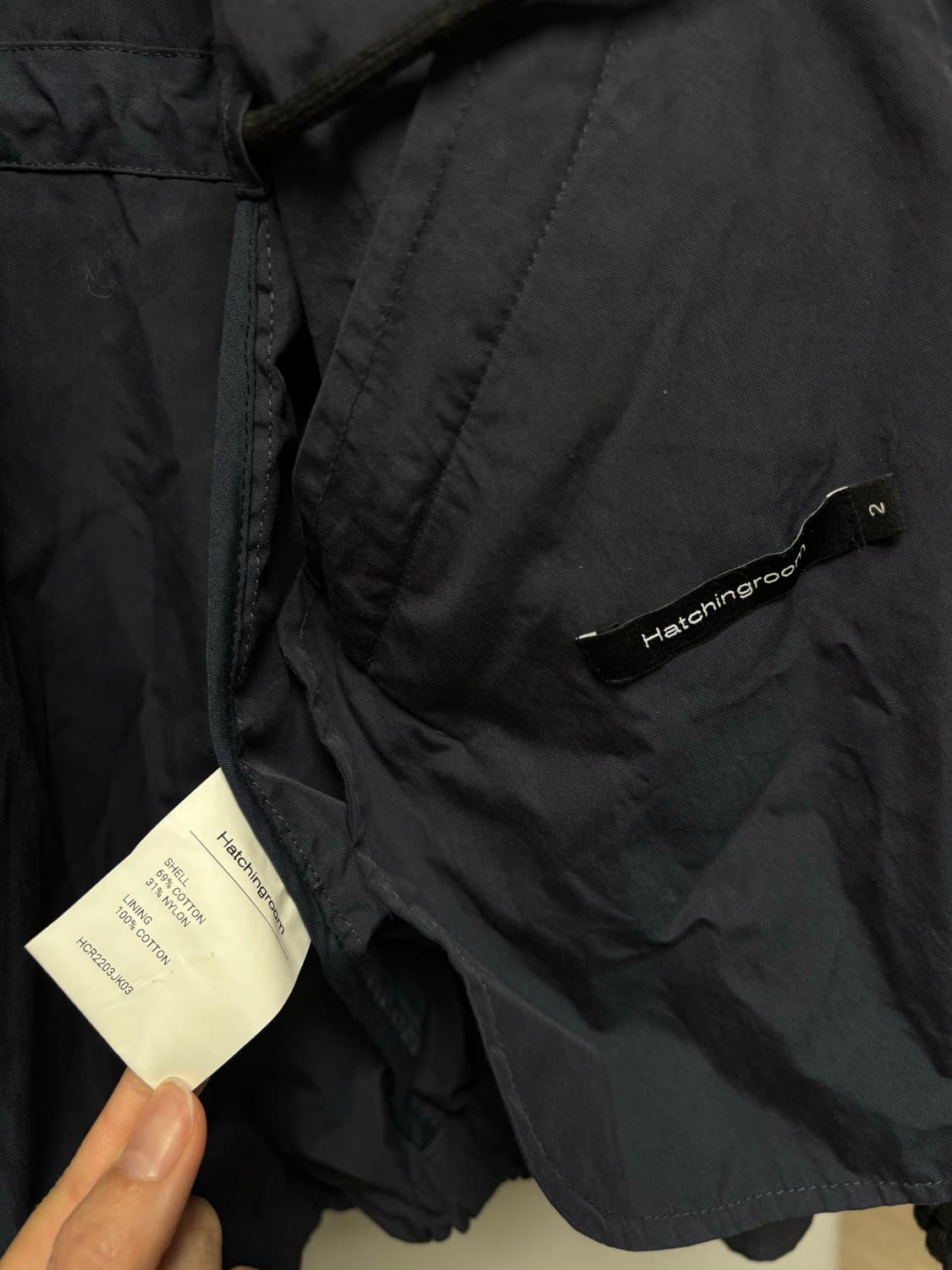 해칭룸 캠퍼자켓 사이즈2 상품이미지5