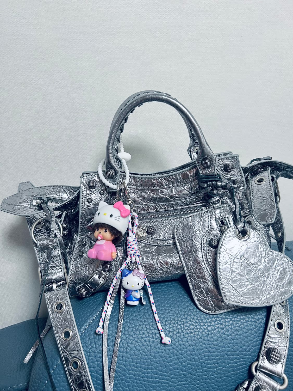 ✨💖정품 산리오 헬로키티 - 마법공부 랜덤 피규어 커스텀키링 상품이미지1