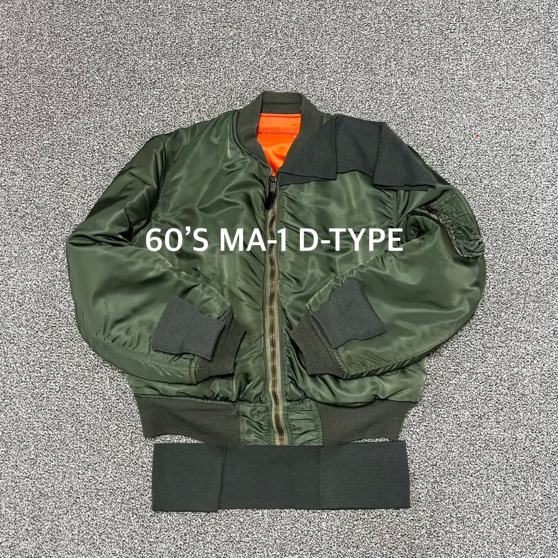 오리지널 미군 플라이트 자켓 시보리 교체용 상품이미지4
