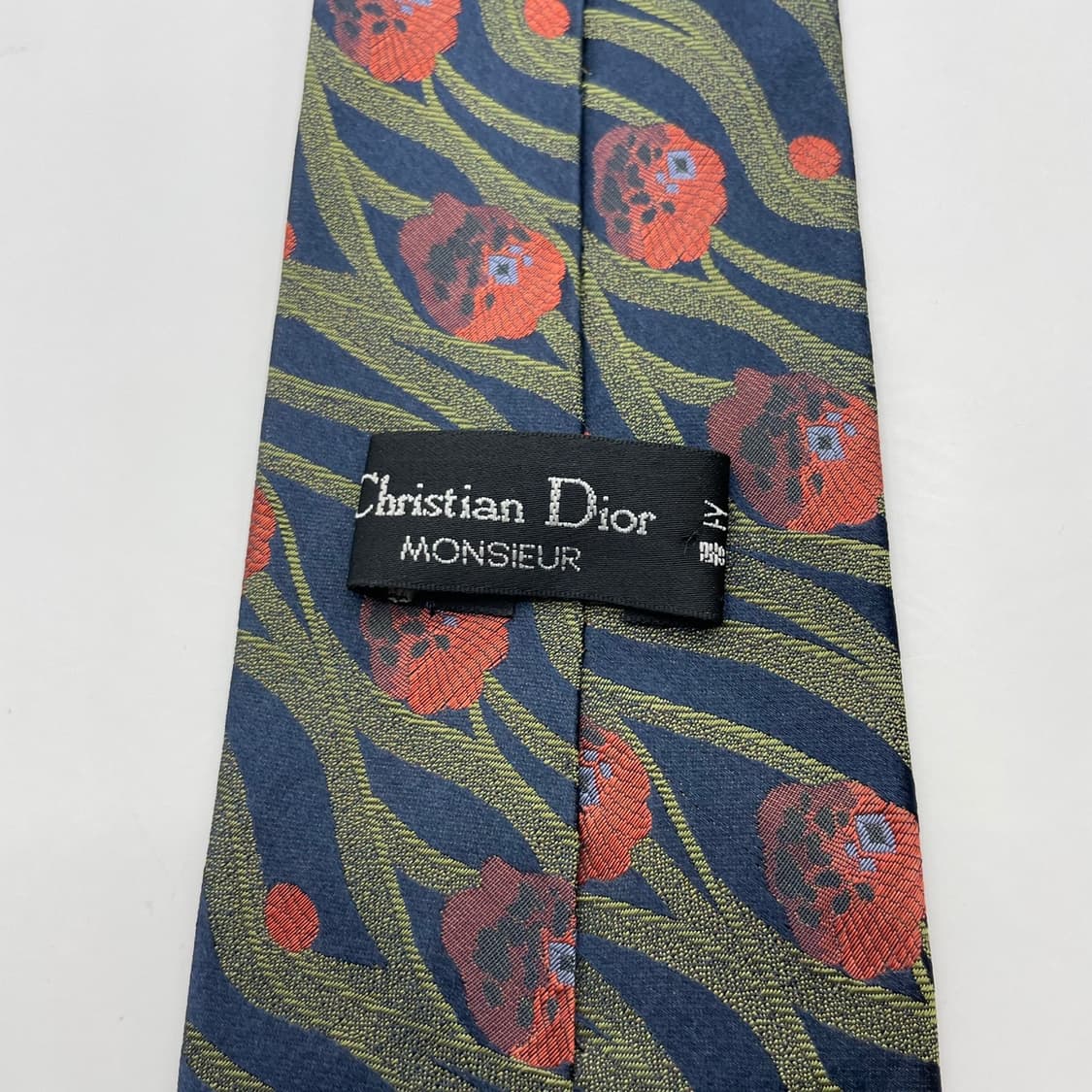 139) (Christian DIOR) 크리스찬 디올 패턴 넥타이 상품이미지5