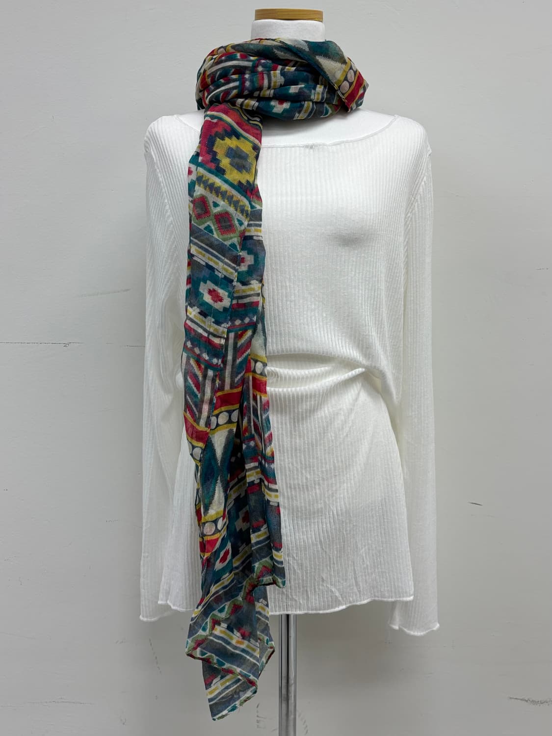 빈티지 에스닉 히피 숄 스카프 머플러 상품이미지3