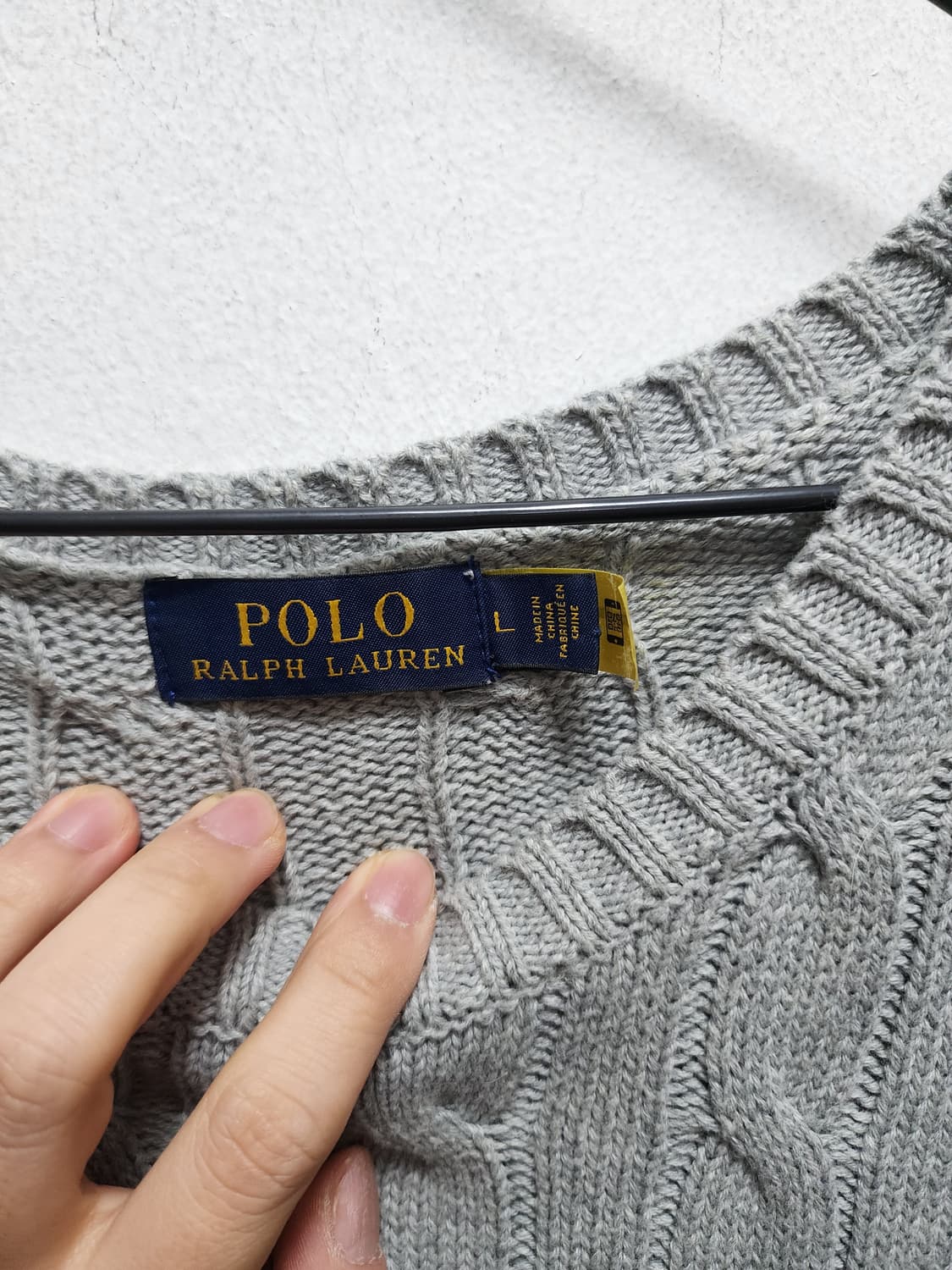 폴로 랄프로렌 케이블 니트 상품이미지3