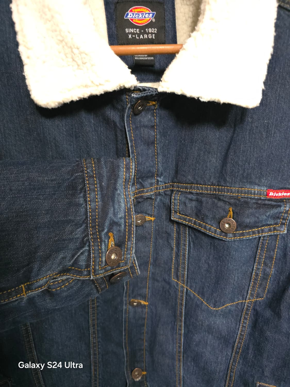 디키즈 정품 데님 쉐르파 자켓 XL ✨️정품✨️ 상품이미지5