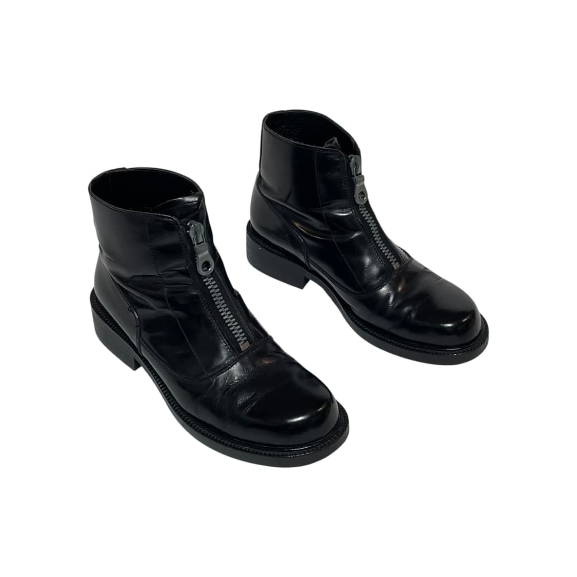 요지 야마모토 프론트 지퍼 부츠 상품이미지2