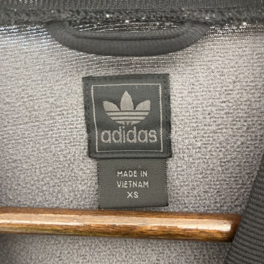 아디다스 올드스쿨 유로파 흑탭 슬림핏 져지 집업 XS C08246 상품이미지5