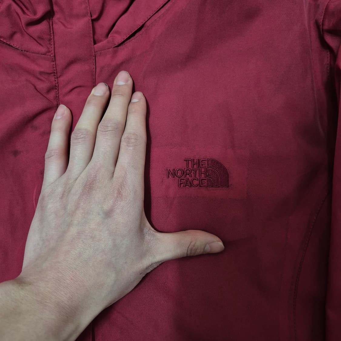 노스페이스 하프돔 로고 바람막이 자켓 M(85) 상품이미지5