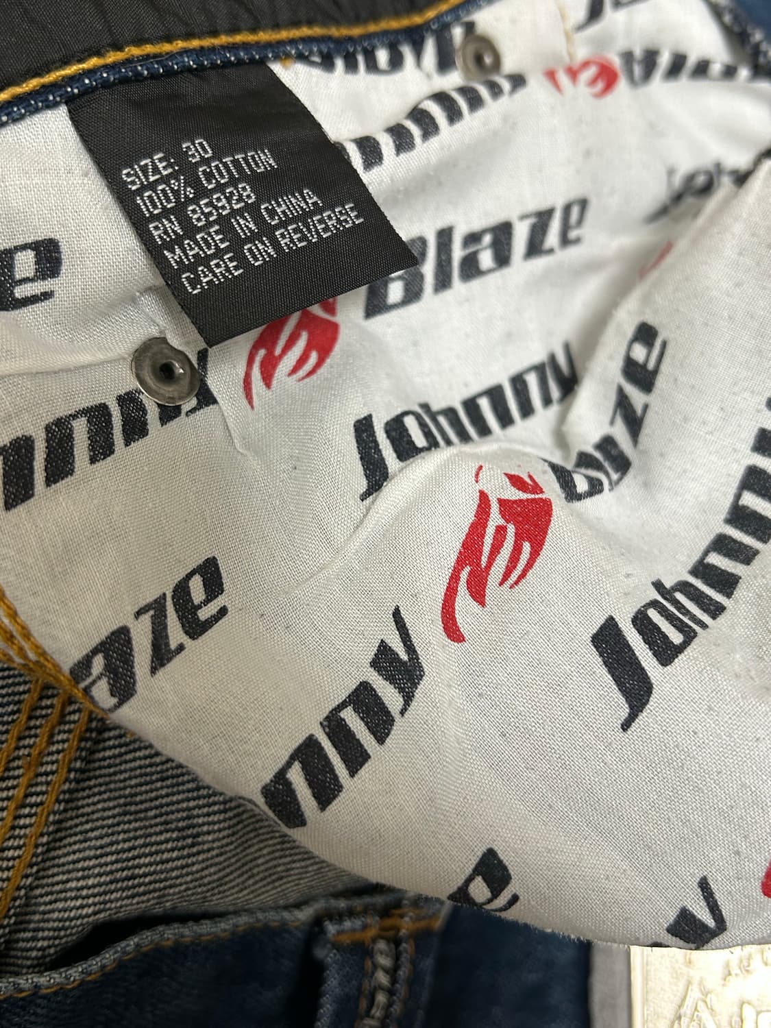 조니 블레이즈 드래곤 패치 와이드 멀티 포켓팬츠 상품이미지8