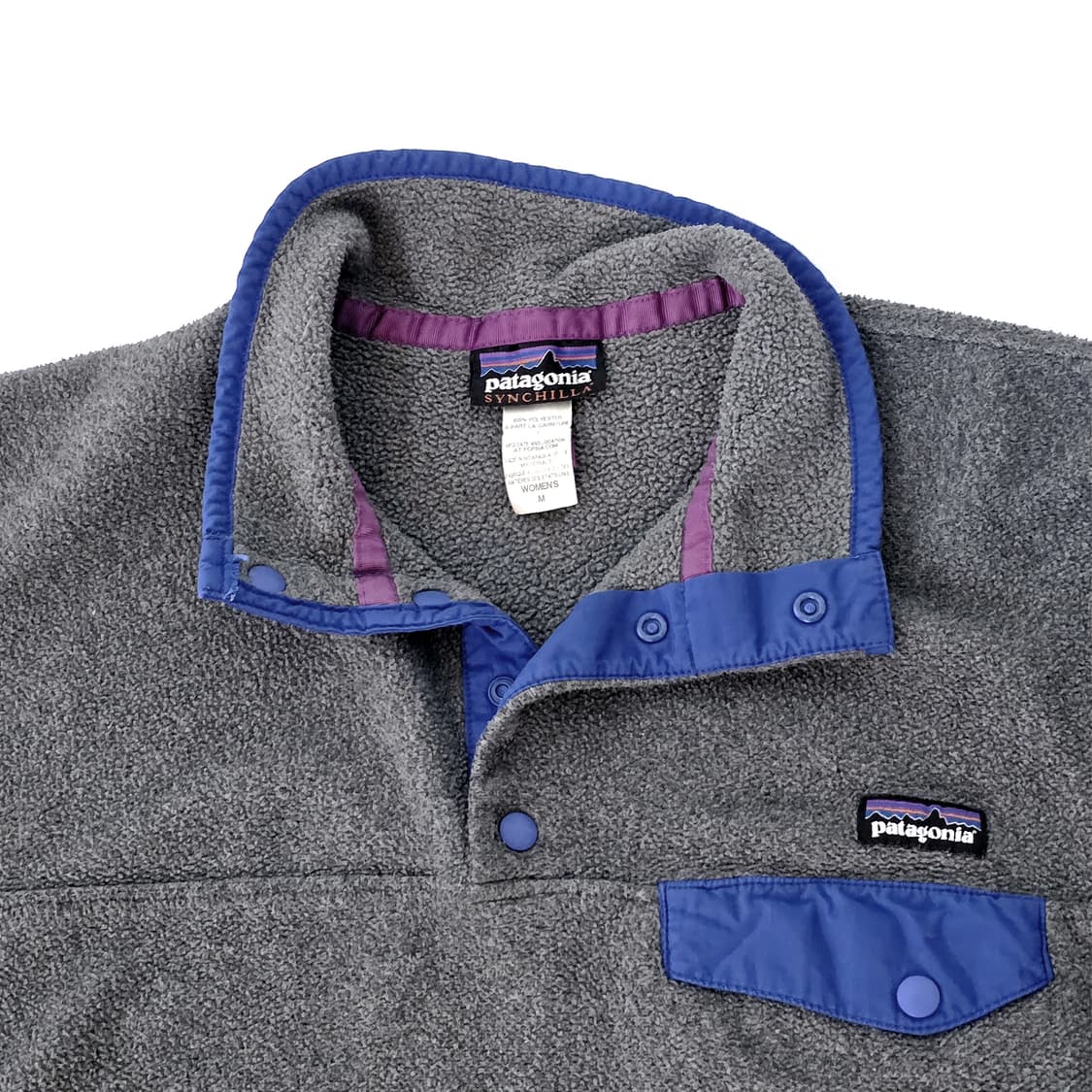 [W/M] 파타고니아 신칠라 스냅티 그레이 블루 상품이미지5