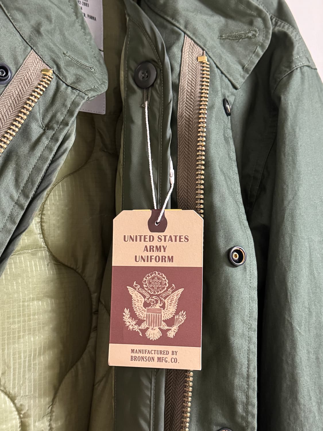 브론슨 m65 라이너 세트 상품이미지5