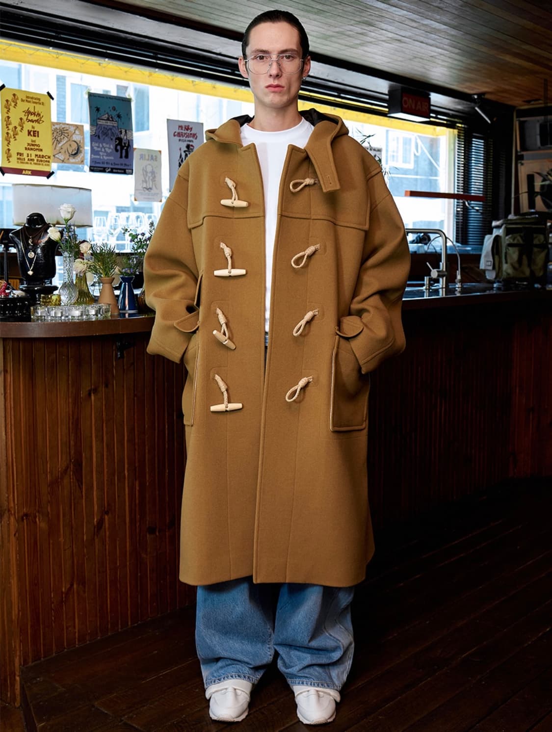 오버사이즈 더플코트 XXL 상품이미지1