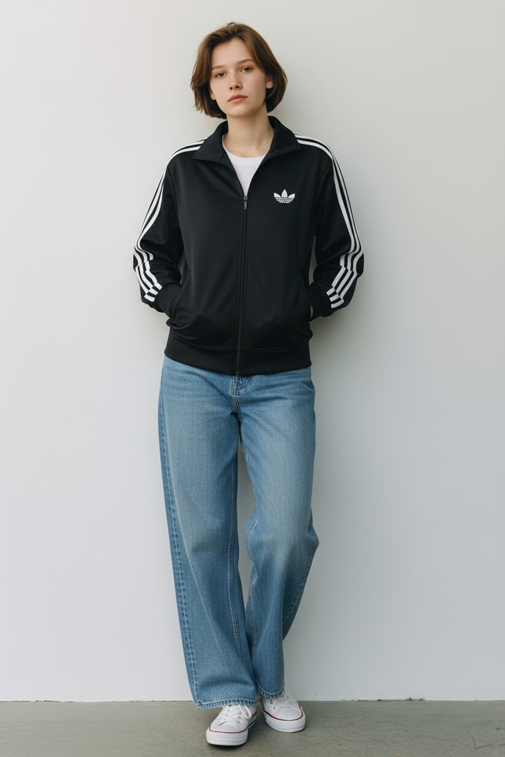 [100] 아디다스 블랙 파이어버드 트랙탑 져지 상품이미지3