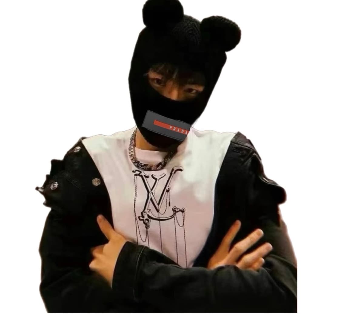 (레어) Josewong 19ss 프라다 로고 커스텀 비니 상품이미지1