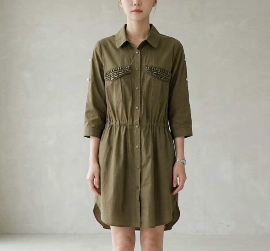 [55]Si 씨 쉬폰 원피스 상품이미지1