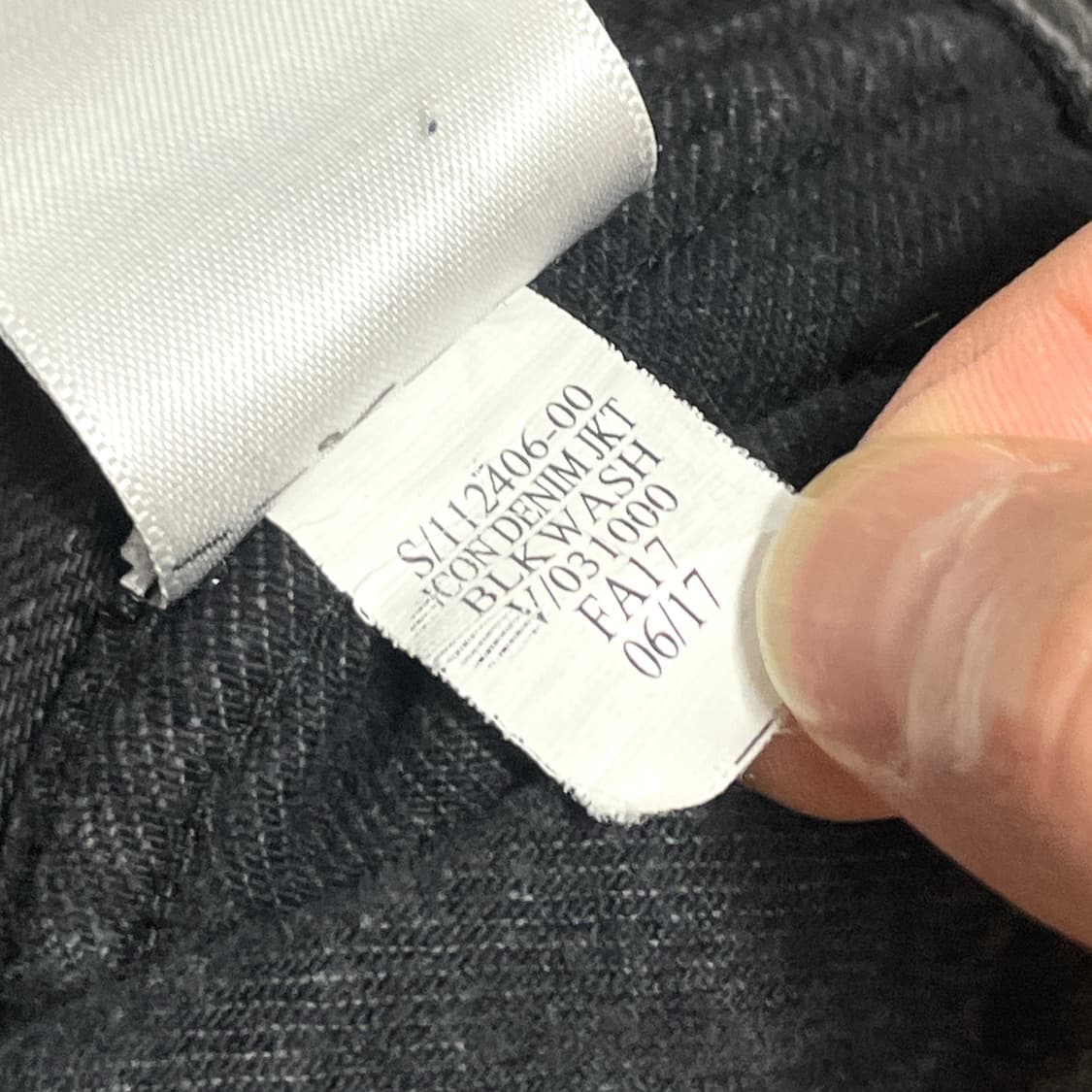 갭 흑청 데님 조끼 베스트 남성L 상품이미지6