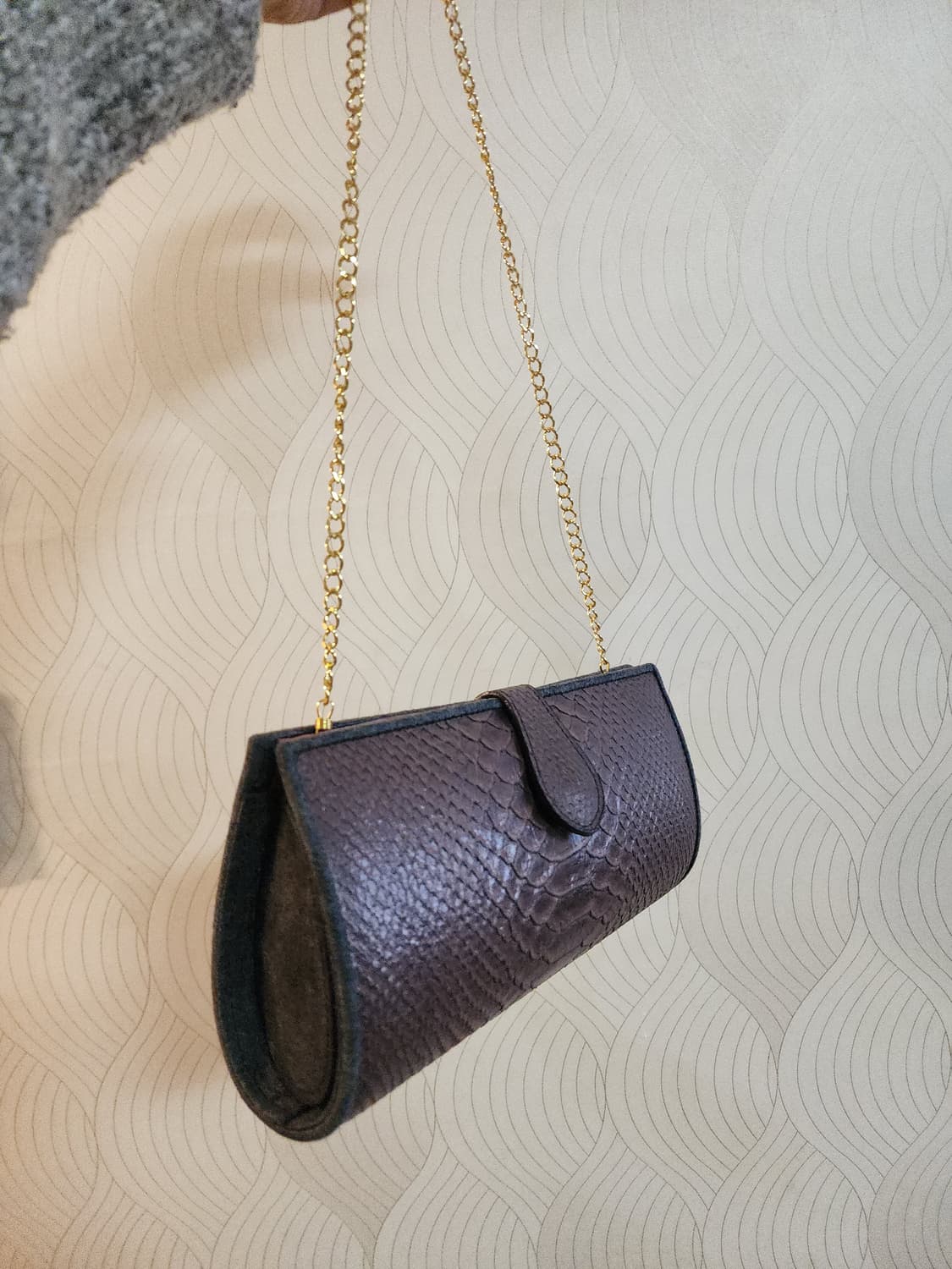 빈티지 뱀부 클러치 상품이미지3