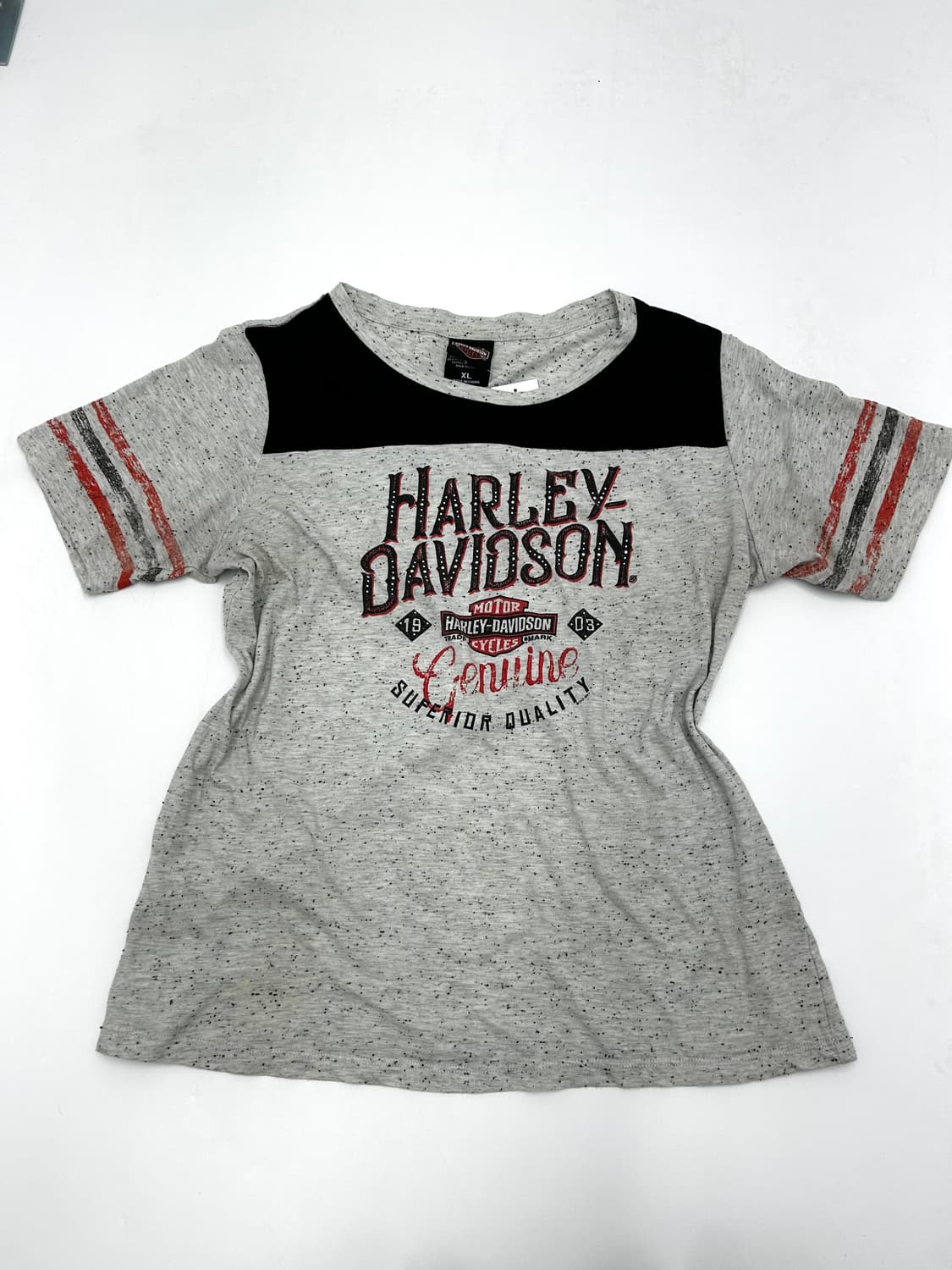 할리데이비슨 우먼 링거 반팔티 상품이미지1