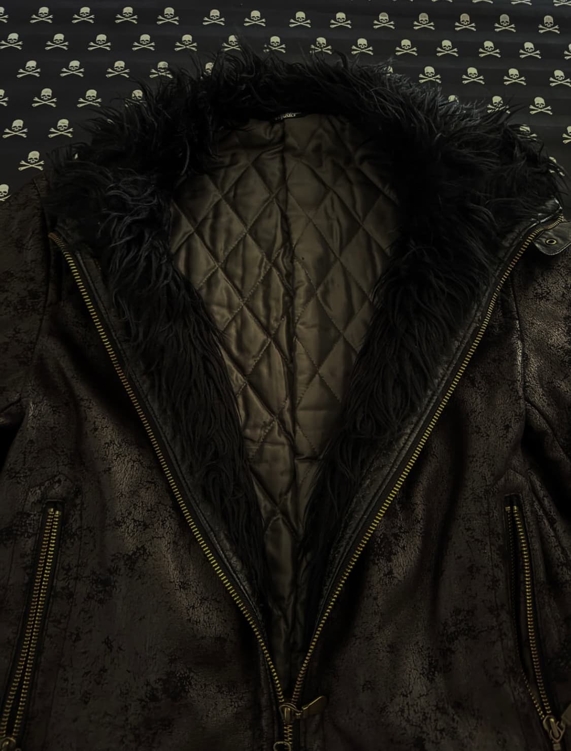 토네이도 마트 아카이브 퍼 레더자켓 상품이미지4